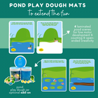 Duck Pond Playdough Kit: Educational Toy for Kids | Nursery Rhyme Inspired