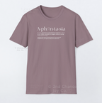 Aphantasia Definition - Mental Imagery Dictionary T-Shirt