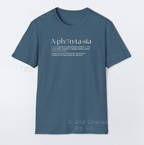 Aphantasia Definition - Mental Imagery Dictionary T-Shirt