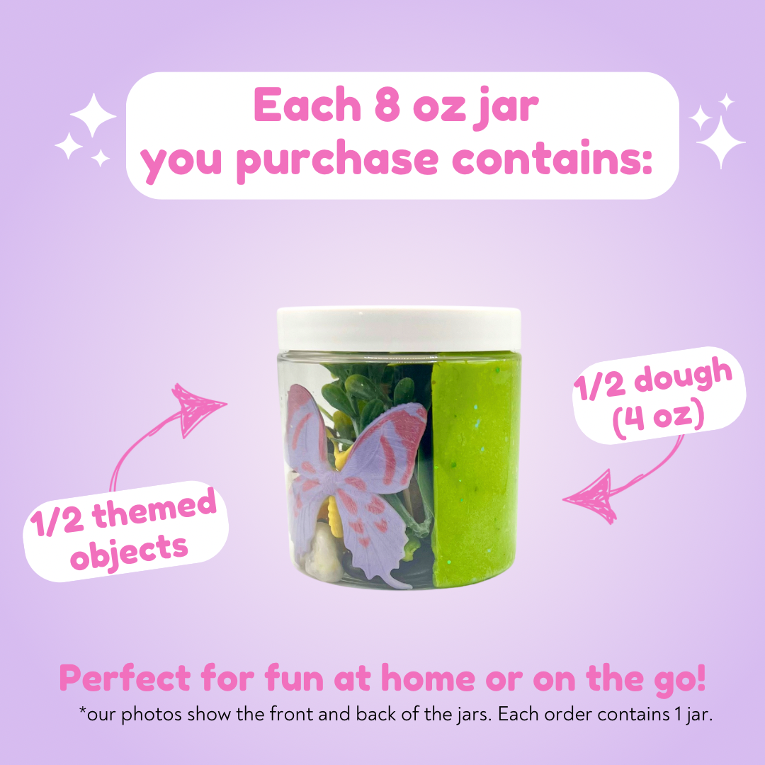 Butterfly & Bug Playdough Sensory Kit: Educational Insect-Themed Play Kit for Shared Play