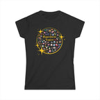 Hyperfocus Expert *Juniors Fit* | ADHD & Neurodiversity Starry Mini Icons - Juniors/Ladies Slim-Fit T-Shirt