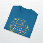 Hyperfocus Expert T-Shirt | ADHD and Neurodiversity Unisex-Fit Starry Mini Icons T-Shirt