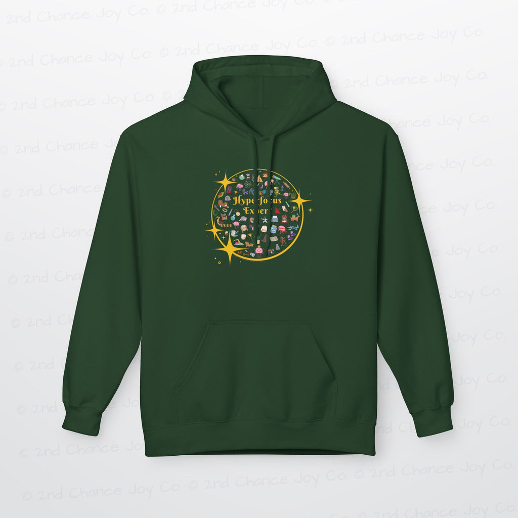 Hyperfocus Expert Pullover Hoodie | ADHD and Neurodiversity Unisex Adults Pullover Sweatshirt