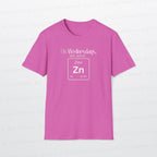 Wednesdays We Wear Zinc - Chemistry Periodic Table Shirt