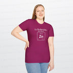 Wednesdays We Wear Zinc - Chemistry Periodic Table Shirt