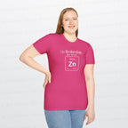 Wednesdays We Wear Zinc - Chemistry Periodic Table Shirt
